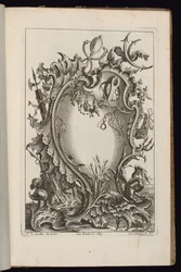 Cartouche with Mercury
