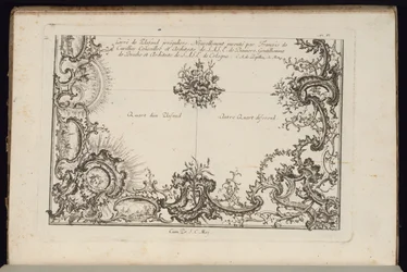 Two Quarters of a Ceiling, New Book of Irregular Ceilings