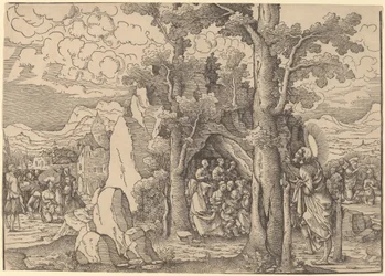 Saint John the Baptist Preaching