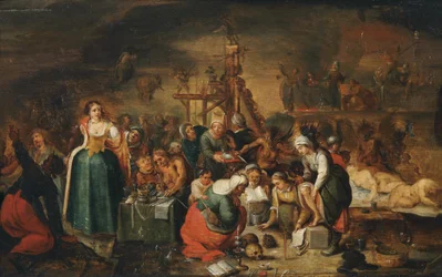 The Witches Kitchen, Early 17th century