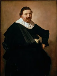 Portrait of Lucas de Clercq, Belgian Merchant of Weaving Products