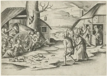 Mary and Joseph at an Inn