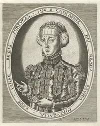 Portrait of Catherine of Habsburg, Portraits of Kings, Queens, Princes and Princesses (series title)