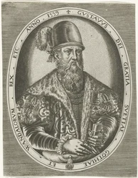 Portrait of King Gustav I of Sweden (Portraits of Kings, Queens, Princes, and Princesses)