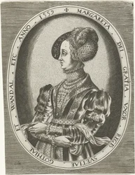 Portrait of Queen Margaret Leijonhufvud of Sweden