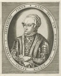 Portrait of Regent Maria of Hungary