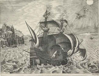 Sailing Ship with the Fall of Icarus (Sailing Ships)