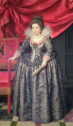 Portrait of Elizabeth of France (1602-44) daughter of Henri IV and Marie de