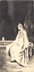 The Princess at the Fountain