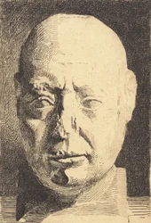 Egyptian Head, After a Plaster Cast