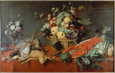 Still Life with Fruit Basket