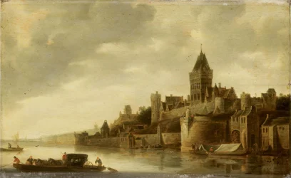View of the Valkhof in Nijmegen
