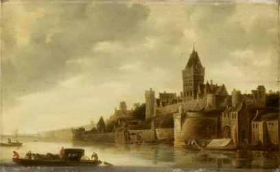 View of the Valkhof in Nijmegen, c.1645-1650