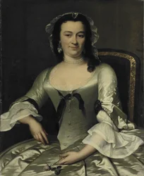 Portrait of Maria Henriette van de Pol, Wife of Willem Sautijn
