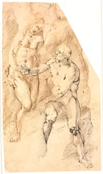 Adam Receiving the Apple from Eve