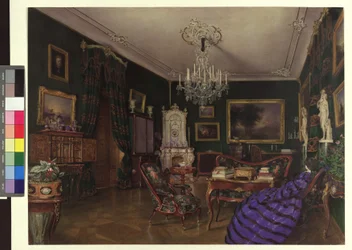 Salon of Countess Demblin in Hietzing