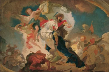 Victory of Saint James of Compostela over the Saracens in the Battle of Clavigo