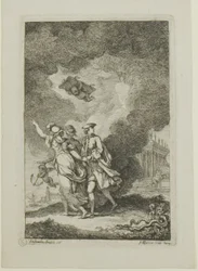 Plate from, Nella Venuta
