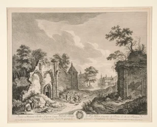 Ruins of the Abbey of St. Maur