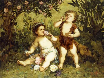Frolicking Putti