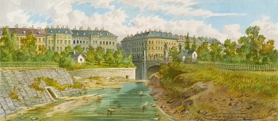 The Elisabeth Bridge over the Wien River