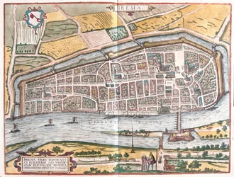 Bremen, Germany (engraving)