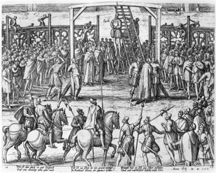 Scenes of Hanging in the Flanders, 1570