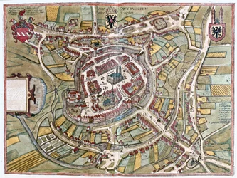 Swiebodzin, Poland (engraving)