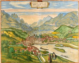 View of Innsbruck (Oenipons or Enipontus), Austria