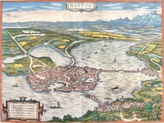 View of Mantua, Italy