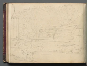 Album with Views of Rome and Surroundings, Landscape Studies, page 48b: Roman Landscape