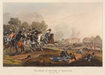 The Death of the Duke of Brunswick, June 15th 1815