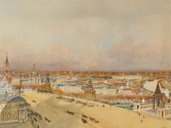 View of Moscow, 1898