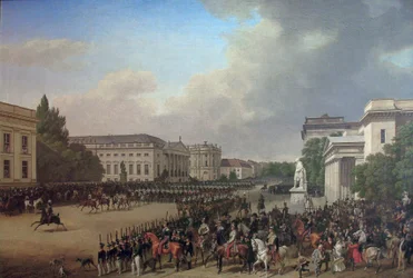 Parade on Opernplatz