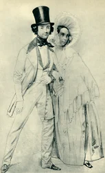 Paul and Amalie Taglioni