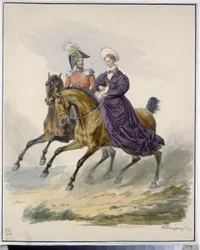 Emperor Nicholas I and Empress Alexandra Fedorovna