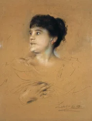 Portrait of the Singer Marcella Sembrich
