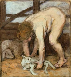 Nude with Kid