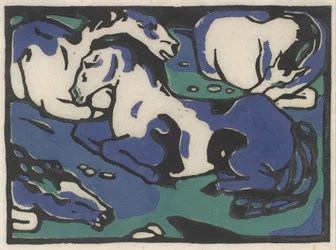Resting Horses