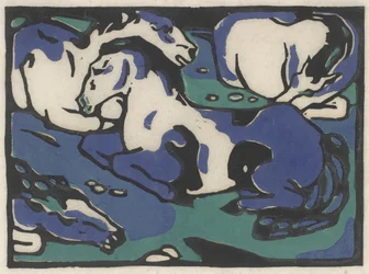 Resting Horses