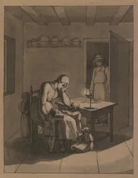 Lienhard and Gertrud. c. 1808