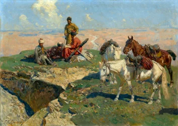 The Halt of the Caucasian Warriors