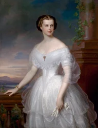 Portrait of Elisabeth of Wittelsbach (Sissi)