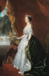 Full-length Portrait of Empress Eugénie