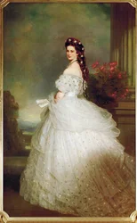 Empress Elisabeth in a Starry Gown