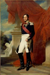 Portrait in Foot of Leopold I (1790-1865), King of the Belgians