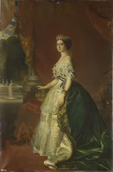 Portrait of Eugénie de Montijo, Empress of the French, 1853