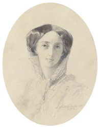 Portrait of Grand Duchess Olga Nikolaevna of Russia, Queen of Württemberg