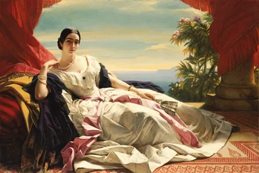 Portrait of Leonilla, Princess of Sayn-Wittgentein-Sayn