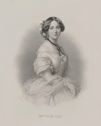 Portrait of the opera singer Henriette Sontag